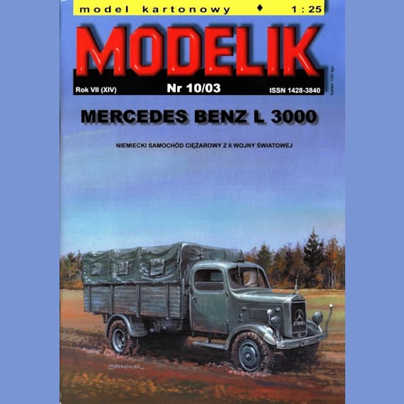 Modelik - 10/2003 - Грузовик Mercedes-Benz L 3000