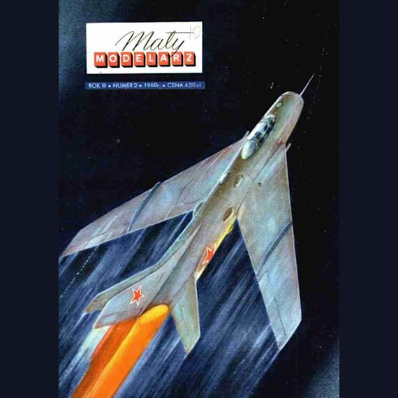 Maly Modelarz - 2/1960 - Истребитель МиГ-19