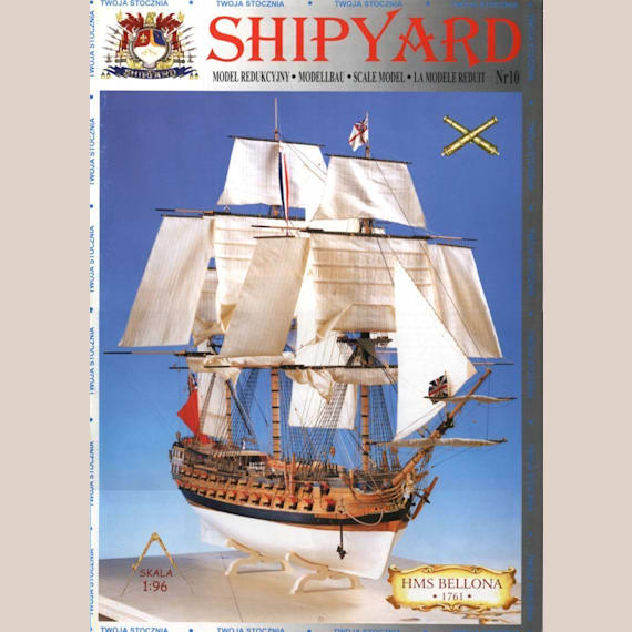 Shipyard - 10 - Линейный корабль HMS Bellona (1761)