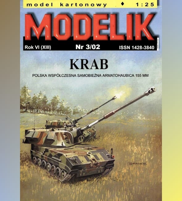 Журнал Modelik - 3/2002 - Самоходная установка AHS Krab