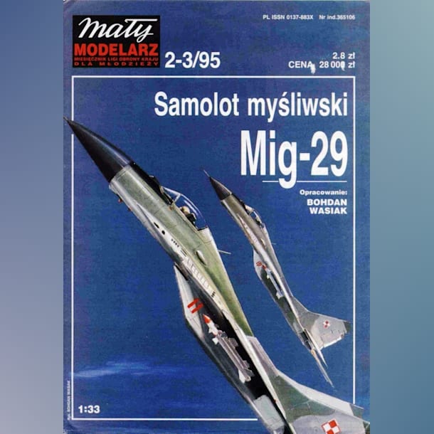 Журнал Maly Modelarz - 2-3/1995 - Истребитель МиГ-29