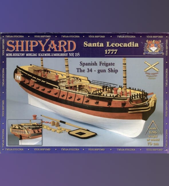 Журнал Shipyard - 28 - Фрегат Santa Leocadia (1777)