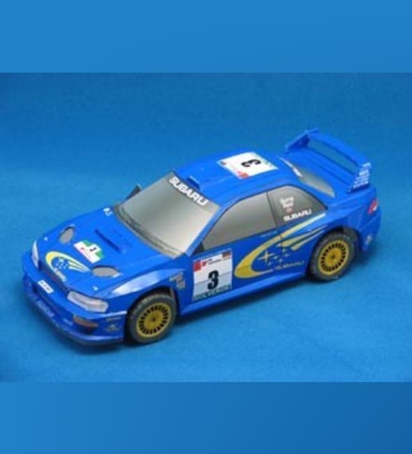 Бумажная модель Автомобиль Subaru Impreza WRC 2000