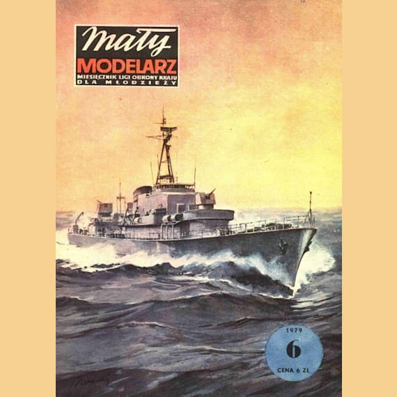 Maly Modelarz - 6/1979 - Тральщик