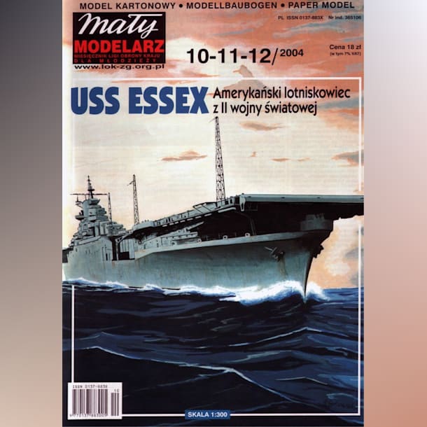 Журнал Maly Modelarz - 10-11-12/2004 - Авианосец USS Essex