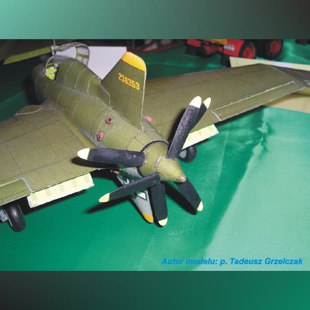 Журнал Orlik - 011 - Истребитель-перехватчик Northrop XP-56 Black Bullet