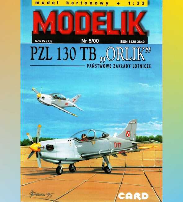 Журнал Modelik - 5/2000 - Учебно-тренировочный самолет PZL-130 Turbo Orlik