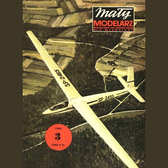 Maly Modelarz - 3/1980 - Планер SZD-31 Zefir 4