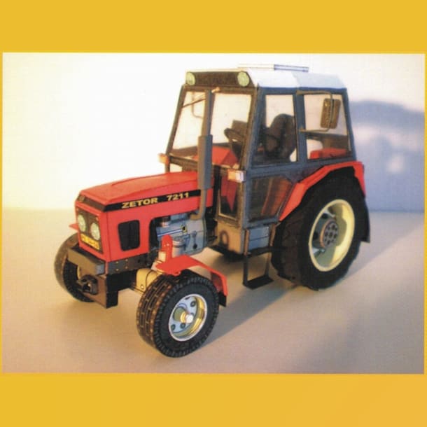 Журнал Agromodels - 03 - Колесный трактор Zetor 7745/7211