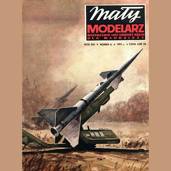 Maly Modelarz - 6/1971 - Зенитная управляемая ракета