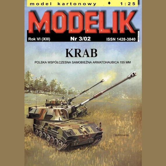 Modelik - 3/2002 - Самоходная установка AHS Krab