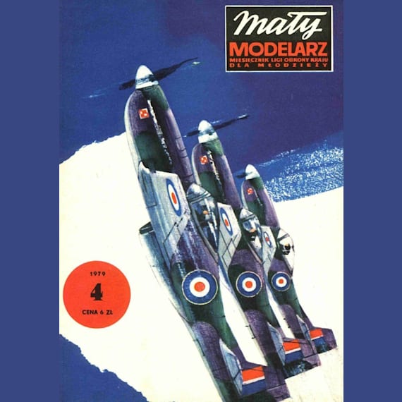 Maly Modelarz - 4/1979 - Истребитель North American P-51 Mustang