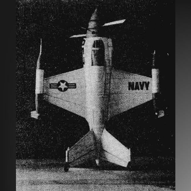 Журнал Maly Modelarz - 6/1960 - Самолет Lockheed XFV-I