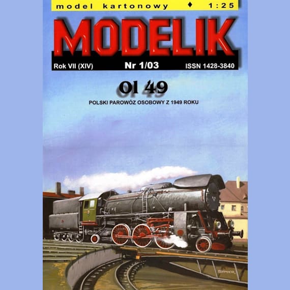 Modelik - 1/2003 - Паровоз Ol49