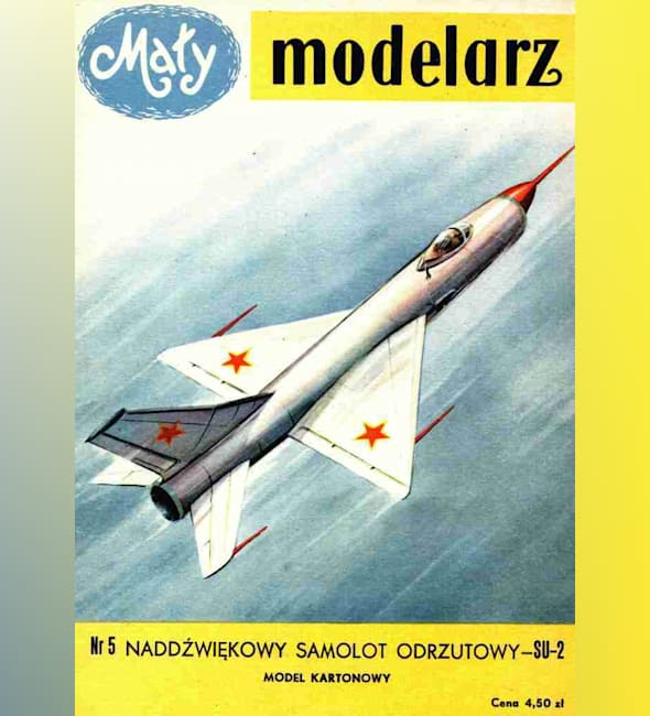 Журнал Maly Modelarz - 5/1958 - Бомбардировщик СУ-2