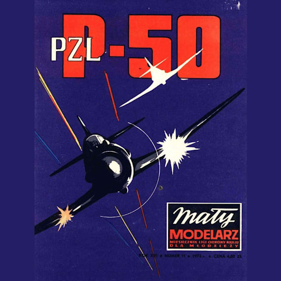 Maly Modelarz - 11/1973 - Истребитель PZL.50 Jastrzab