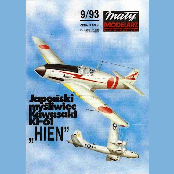 Maly Modelarz - 9/1993 - Истребитель Kawasaki Ki-61 Hien