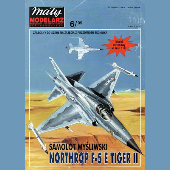 Maly Modelarz - 6/1999 - Истребитель Northrop F-5 Freedom Fighter/Tiger II