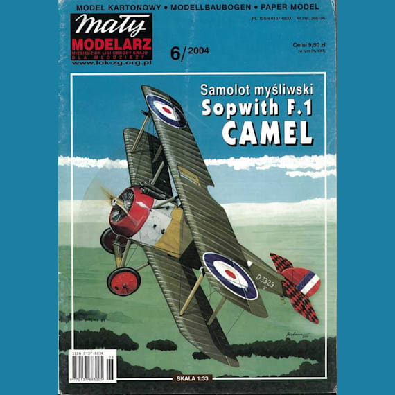 Maly Modelarz - 6/2004 - Истребитель Sopwith Camel