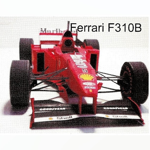 Журнал Бумажное моделирование - 98 - Гоночный автомобиль Ferrari F310B