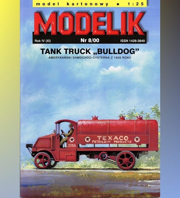 Журнал Modelik - 8/2000 - Бензовоз Bulldog