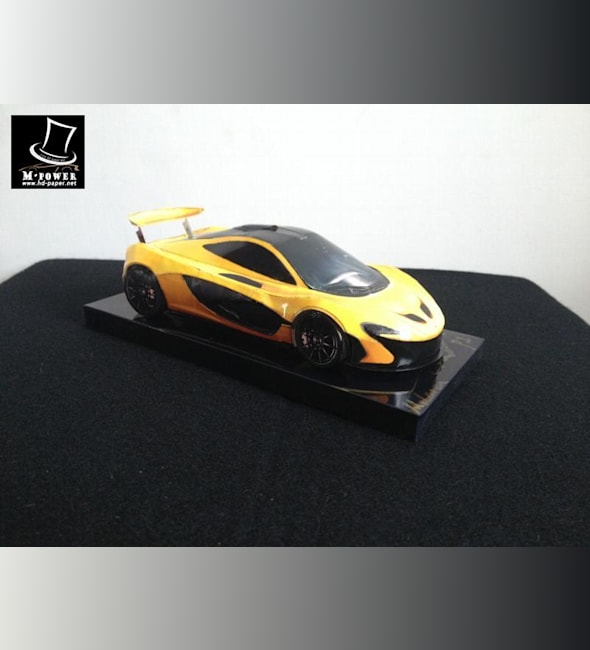 Бумажная модель Автомобиль McLaren P1