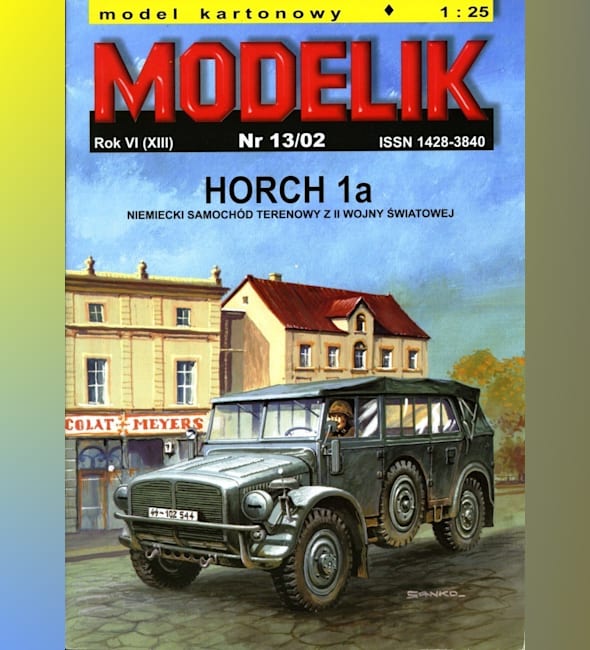 Журнал Modelik - 13/2002 - Автомобиль Horch Ia