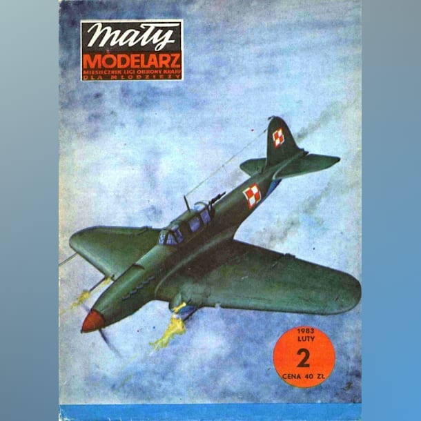 Журнал Maly Modelarz - 2/1983 - Штурмовик Ил-2