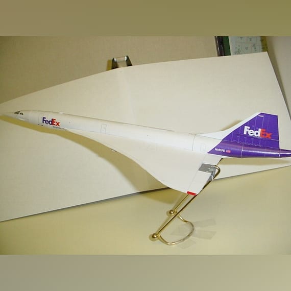 Сверхзвуковой пассажирский самолет Aerospatiale-BAC Concorde Fedex