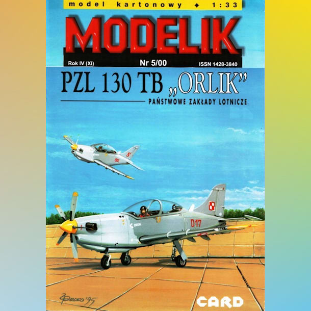 Журнал Modelik - 5/2000 - Учебно-тренировочный самолет PZL-130 Turbo Orlik