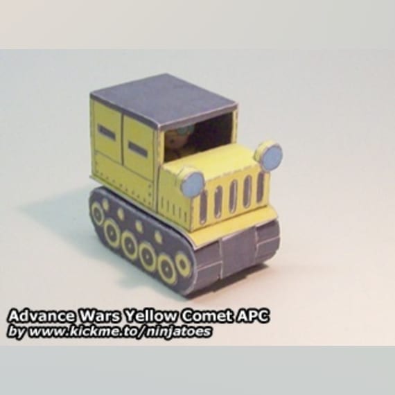 Бронетранспортер Yellow Comet APC (Advance Wars)