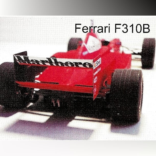 Журнал Бумажное моделирование - 98 - Гоночный автомобиль Ferrari F310B