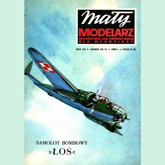 Maly Modelarz - 10-11/1969 - Бомбардировщик PZL-37B Los