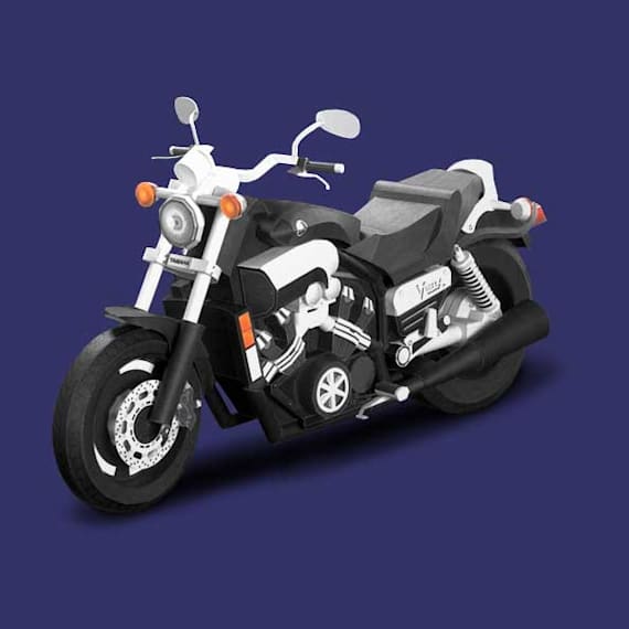 Мотоцикл Yamaha V-Max [очень высокая сложность]