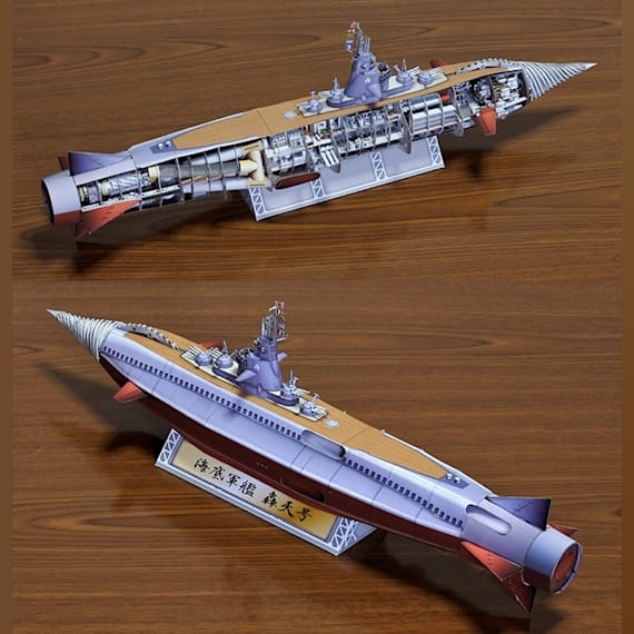 Сборные модели кораблей из бумаги