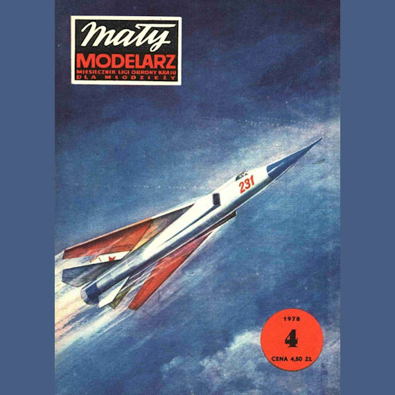 Maly Modelarz - 4/1978 - Истребитель МиГ-23 и самолет АИР-1