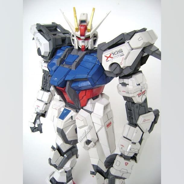 Бумажная модель Робот GAT-X105 Strike Gundam (Gundam)