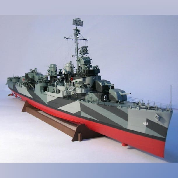 Журнал Modelik - 6/2001 - Эсминец USS Leutze