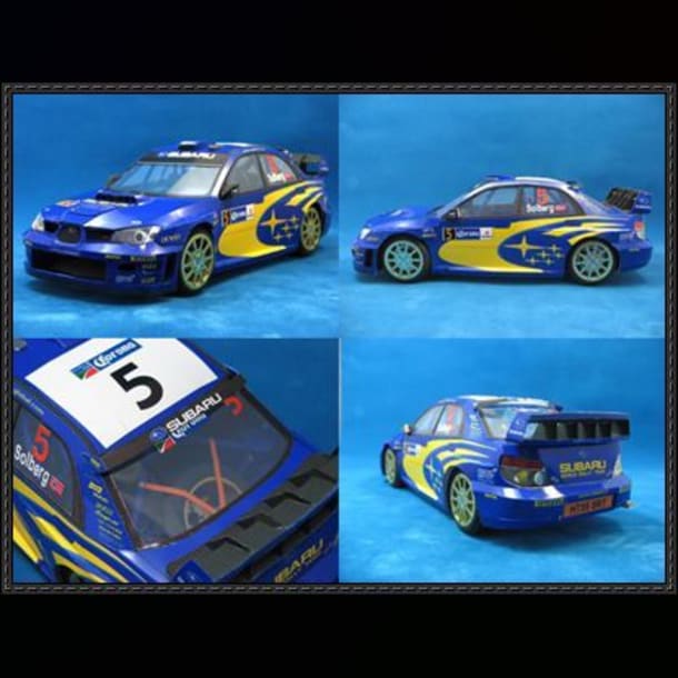 Бумажная модель Автомобиль Subaru Impreza WRC 2006