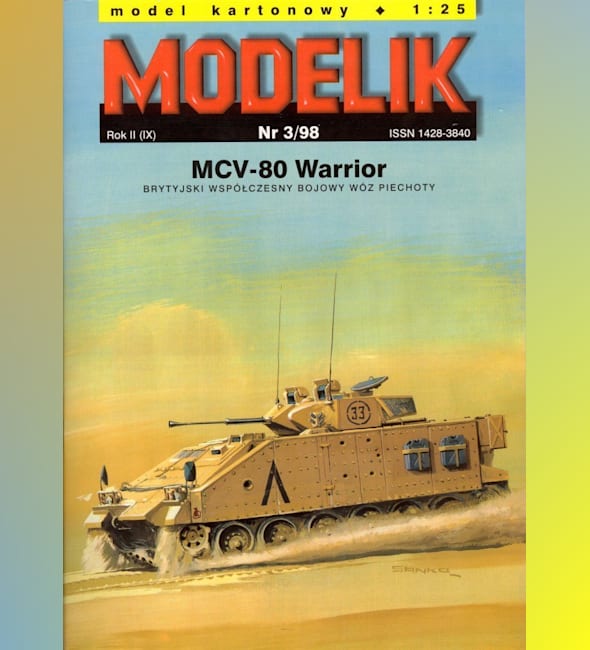 Журнал Modelik - 3/1998 - Боевая машина пехоты MCV-80 Warrior