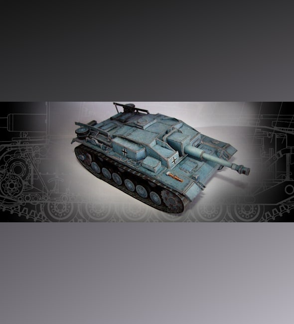 Бумажная модель Самоходная установка StuG III