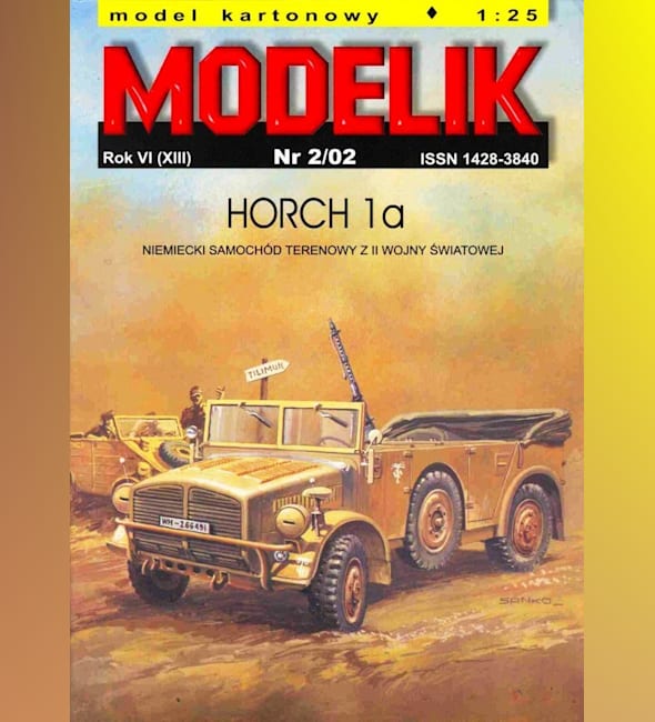 Журнал Modelik - 2/2002 - Автомобиль Horch Ia