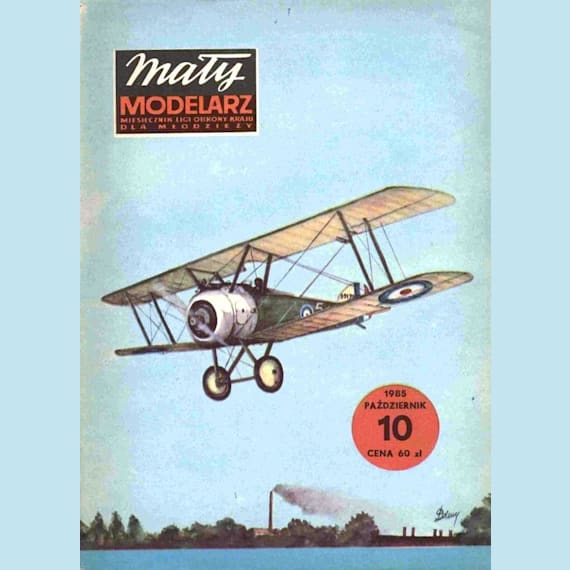 Maly Modelarz - 10/1985 - Истребители Sopwith Camel и Sopwith Triplane