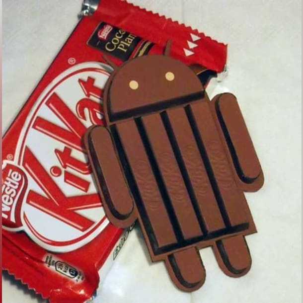 Бумажная модель Символ Android KitKat