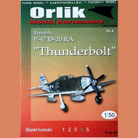 Orlik - 004 - Истребитель-бомбардировщик Republic P-47 Thunderbolt