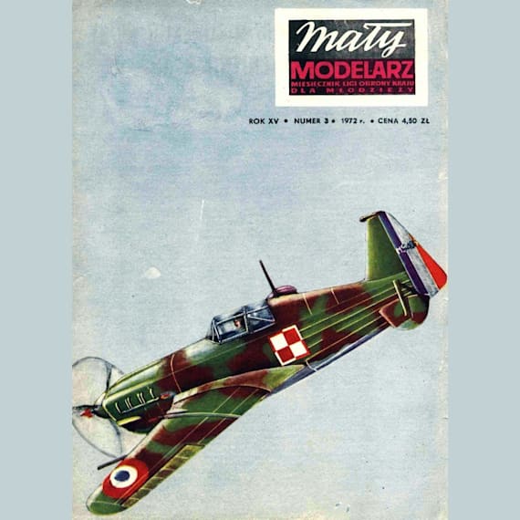 Maly Modelarz - 3/1972 - Истребитель Morane-Saulnier MS.406