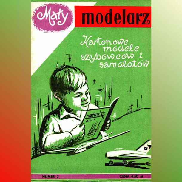 Журнал Maly Modelarz - 1/1958 - Планеры и самолеты