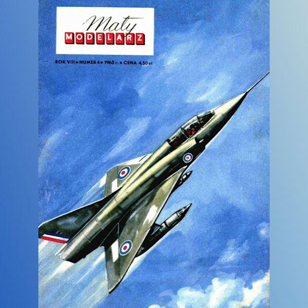 Журнал Maly Modelarz - 4/1965 - Истребитель Dassault Mirage III C