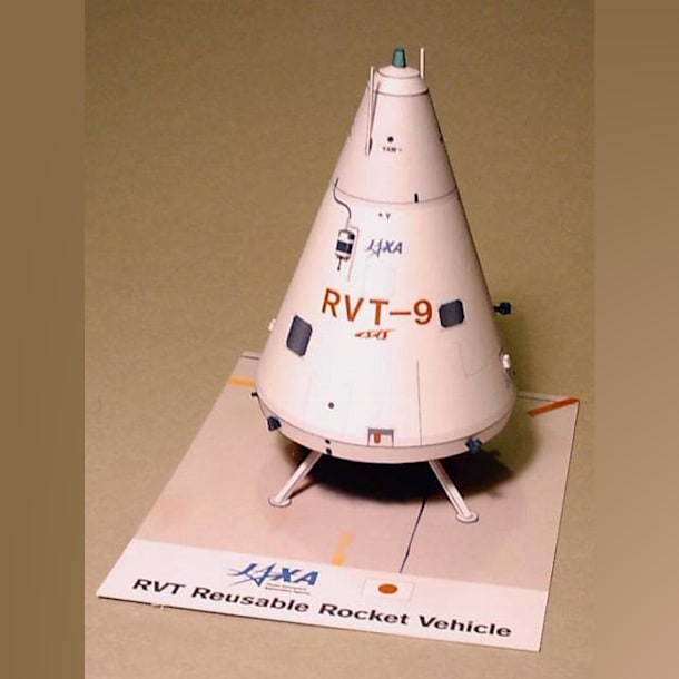 Бумажная модель Многоразовая ракета-носитель RVT