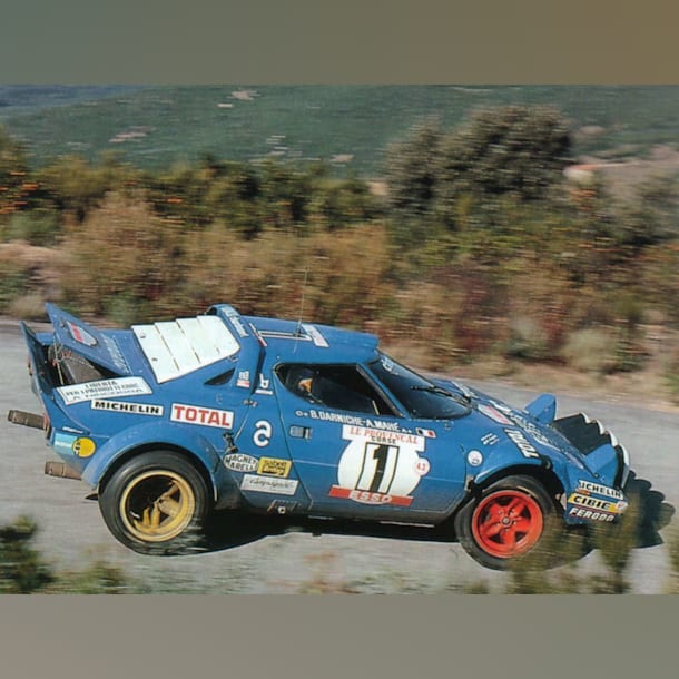 Бумажная модель Автомобиль Lancia Stratos HF Motorac